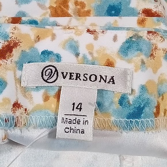 Versona Floral Print Sundress Size 14 - Picture 6 of 9
